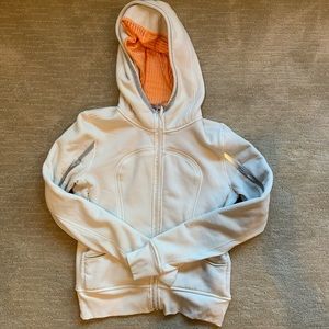 Lululemon Reflective Scuba Zip Up Hoodie